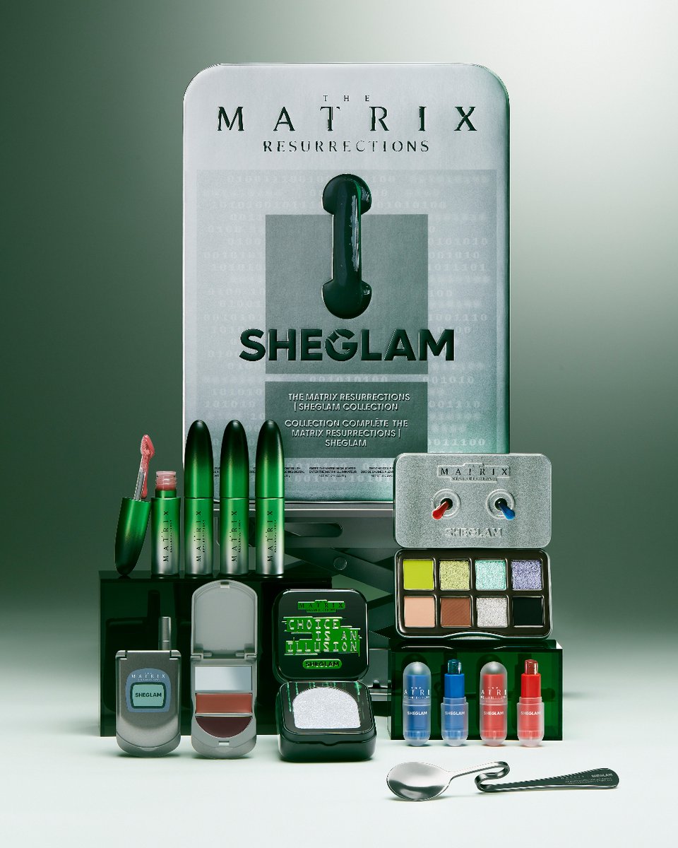SHEGLAM (@sheglamofficial) on Twitter photo π€ This is no glitch, we're doing a GIVEAWAY! π
What glam tech from The Matrix Resurrections | SHEGLAM Collection would you add to your beauty routine? πͺπ Tell us and you could win the full collection! π
Here's how to enter the giveaway:
β€οΈ Follow <a href="/sheglamofficial/">SHEGLAM</a>
π Like π€ This is no glitch, we're doing a GIVEAWAY! π
What glam tech from The Matrix Resurrections | SHEGLAM Collection would you add to your beauty routine? πͺπ Tell us and you could win the full collection! π
Here's how to enter the giveaway:
β€οΈ Follow <a href="/sheglamofficial/">SHEGLAM</a>
π Like
