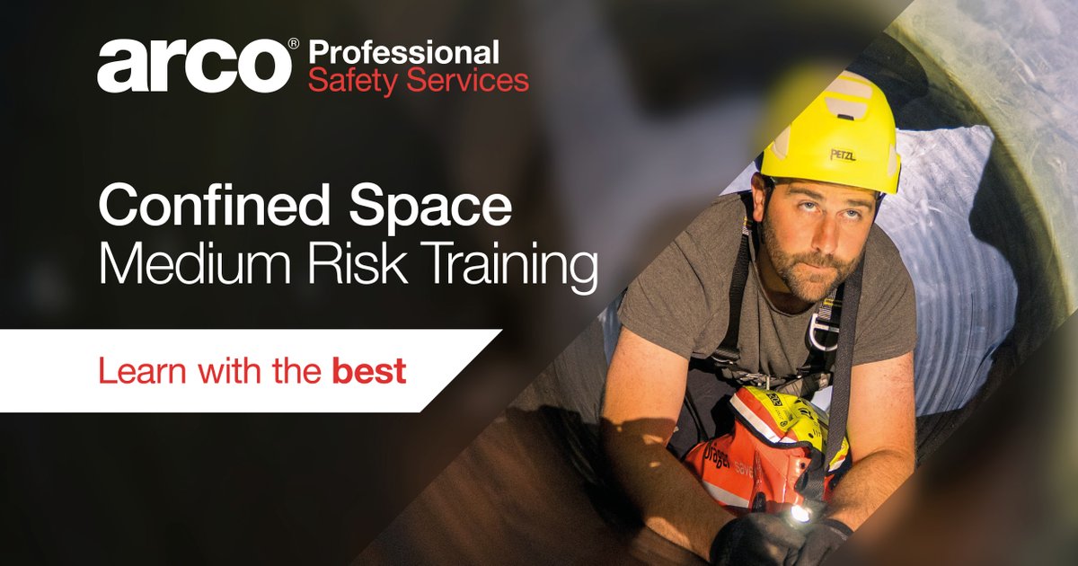 BOOK NOW: Enhance your skills with confined space medium risk training from Arco 🎓💪

Upcoming courses at our Hull Training Centre:
🗓️ 10-11th Sept
🗓️ 14-15th Oct
🗓️ 20–21st Nov
🗓️ 16-17th Dec

👉 Book your course today: loom.ly/gJQpDa4

#ExpertsInSafety #SafetyTraining