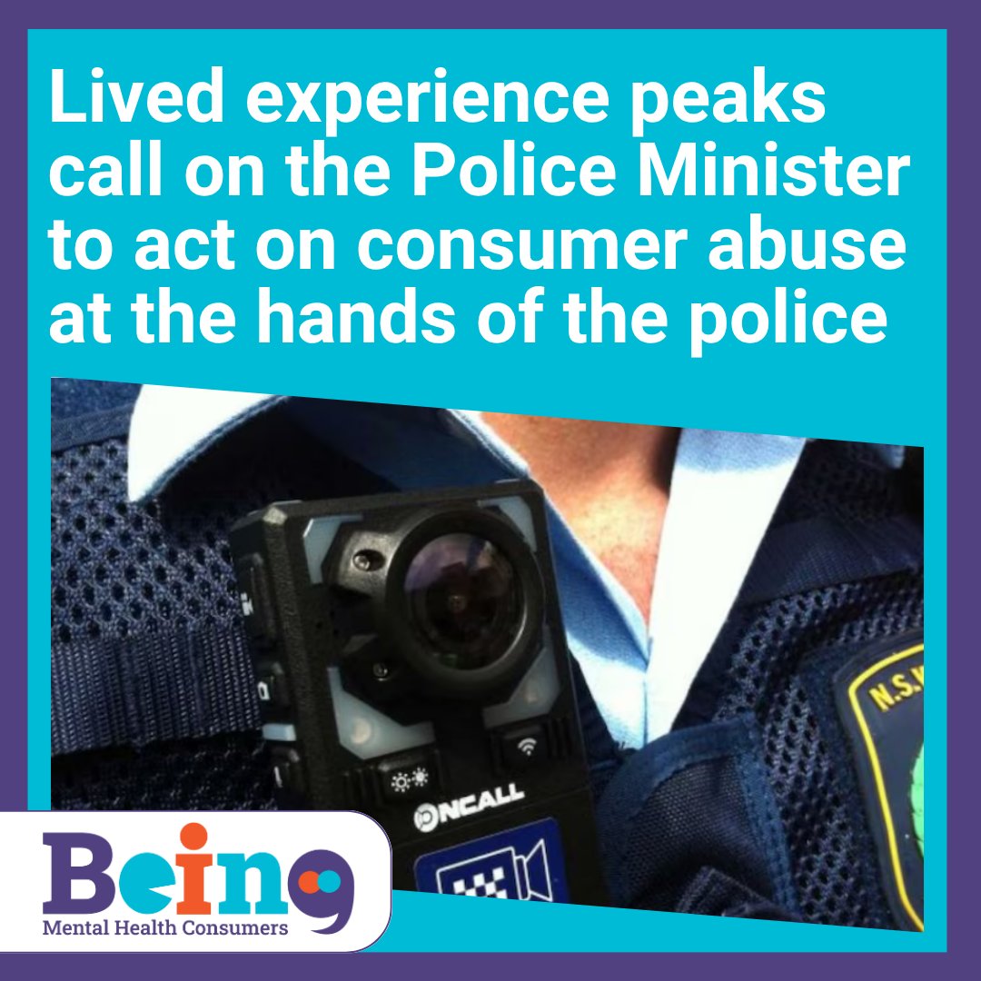 BEING &amp; MHCN have today written to the NSW Police Minister protesting at police abuse of people living with mental health challenges, demanding an apology and for the police to take positive action to change.

Click the link to read the letter in full. bit.ly/44Tuf3s