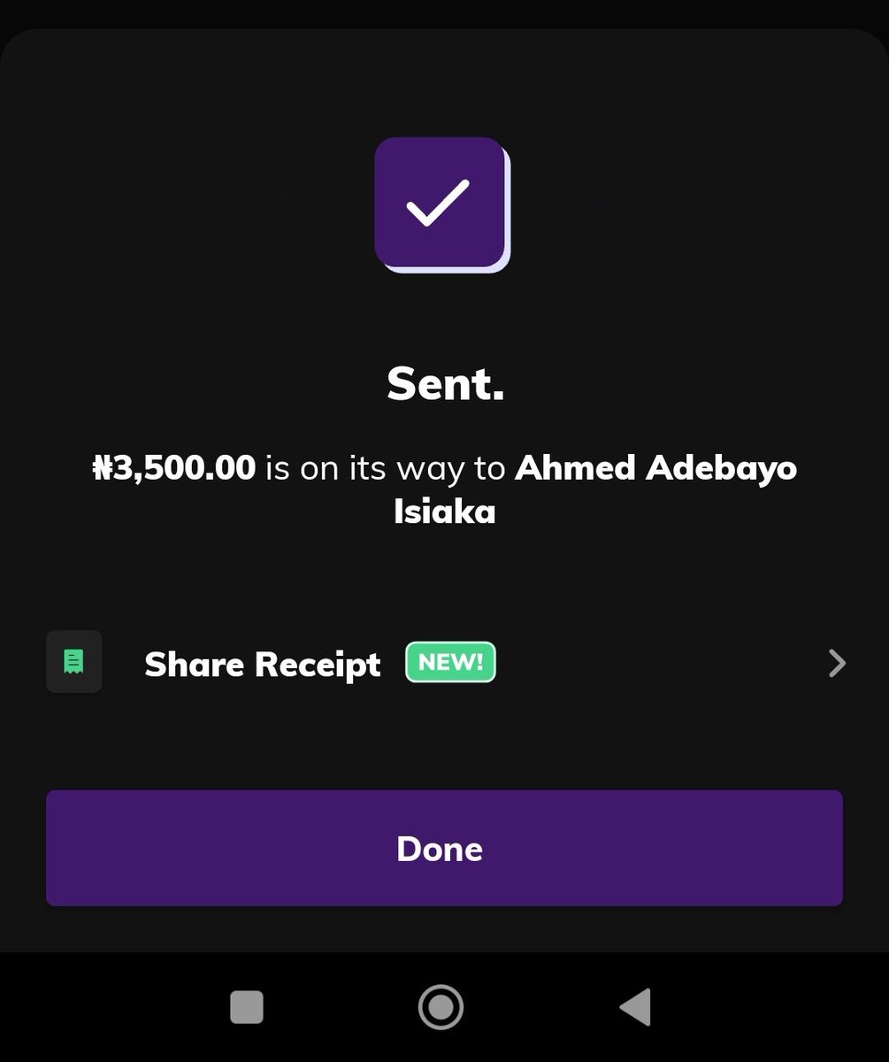 Morning food 
You followed instructions 
Verified your kyc more coming.