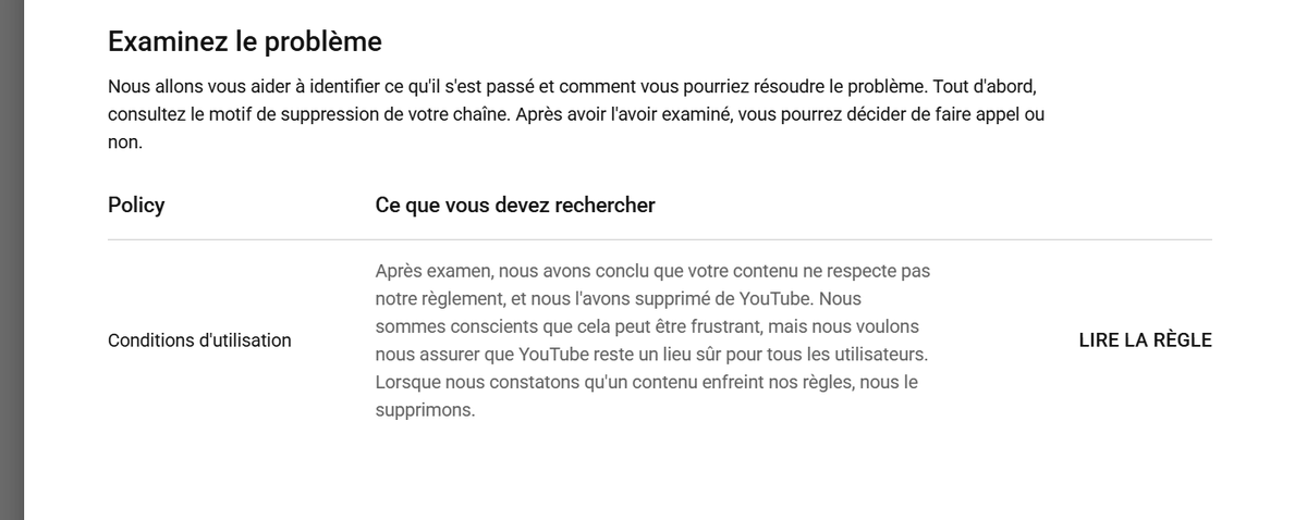 Debat_Z's tweet photo. Incompréhension totale.
Ma chaîne YouTube, créée il y a 10 ans, avec 42 000 abonnés, a été supprimée sans aucun avertissement, ni mail, ni explication.
Aucune violation signalée. Des années de travail envolées… 😔
Besoin d’aide @YTCreateurs @TeamYouTube https://t.co/QtxJ38hIe2