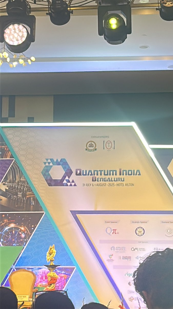 Puran Choudhary (@puranchdet) on Twitter photo Karnataka govt  to establish a Quantum Tech cluster in Bengaluru in collaboration with industry and academia, announces <a href="/DKShivakumar/">DK Shivakumar</a> at #quantumindiabengaluru
<a href="/BalooET/">KR Balasubramanyam / Baloo</a> <a href="/ETtech/">ETtech</a> Karnataka govt  to establish a Quantum Tech cluster in Bengaluru in collaboration with industry and academia, announces <a href="/DKShivakumar/">DK Shivakumar</a> at #quantumindiabengaluru
<a href="/BalooET/">KR Balasubramanyam / Baloo</a> <a href="/ETtech/">ETtech</a>