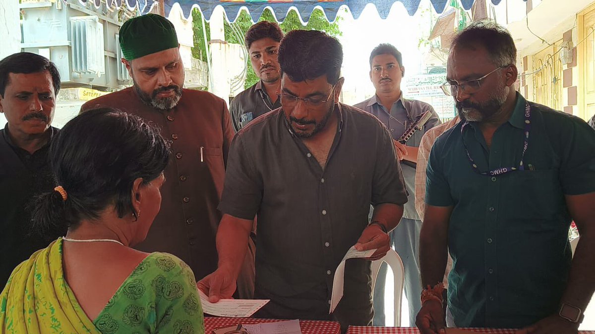 Jaffar Hussain Meraj (@jaffarhusainmla) on Twitter photo On the representation of <a href="/aimim_national/">AIMIM</a> president <a href="/asadowaisi/">Asaduddin Owaisi</a> & floor leader <a href="/akbarowaisii/">Akbaruddin Owaisi</a> , I along with <a href="/_MirzaRahmath/">Mirza Rahmat Baig</a> distributed road widening cheques for Naga Bowli & Shaik Faiz Ki Kamaan under Dabeerpura Division.
Total Cheques: 20
Total Amount: ₹3,15,11,962
Breakdown: On the representation of <a href="/aimim_national/">AIMIM</a> president <a href="/asadowaisi/">Asaduddin Owaisi</a> & floor leader <a href="/akbarowaisii/">Akbaruddin Owaisi</a> , I along with <a href="/_MirzaRahmath/">Mirza Rahmat Baig</a> distributed road widening cheques for Naga Bowli & Shaik Faiz Ki Kamaan under Dabeerpura Division.
Total Cheques: 20
Total Amount: ₹3,15,11,962
Breakdown: