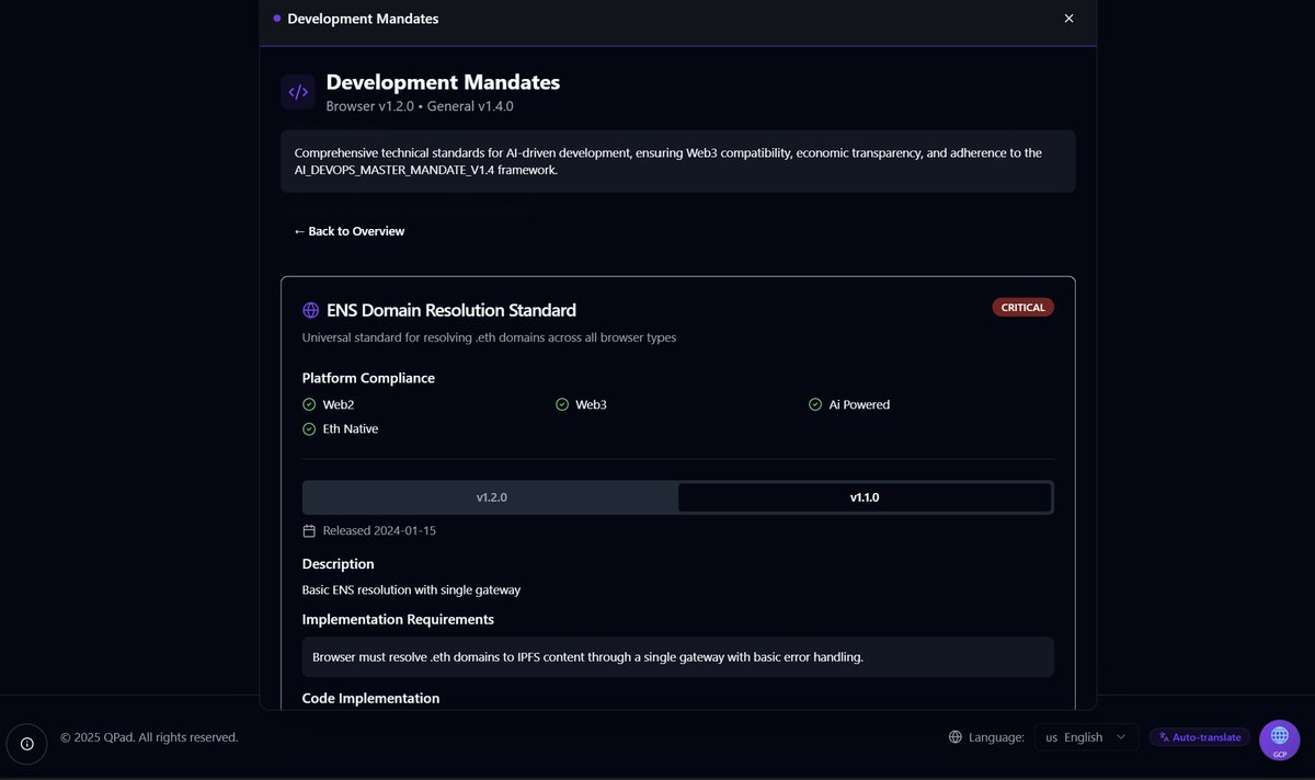 RavePit_Com's tweet photo. Believe in something...
.Eth capability a must....
#qpad #aipowerdbrowser #magiccanvas
@ensdomains