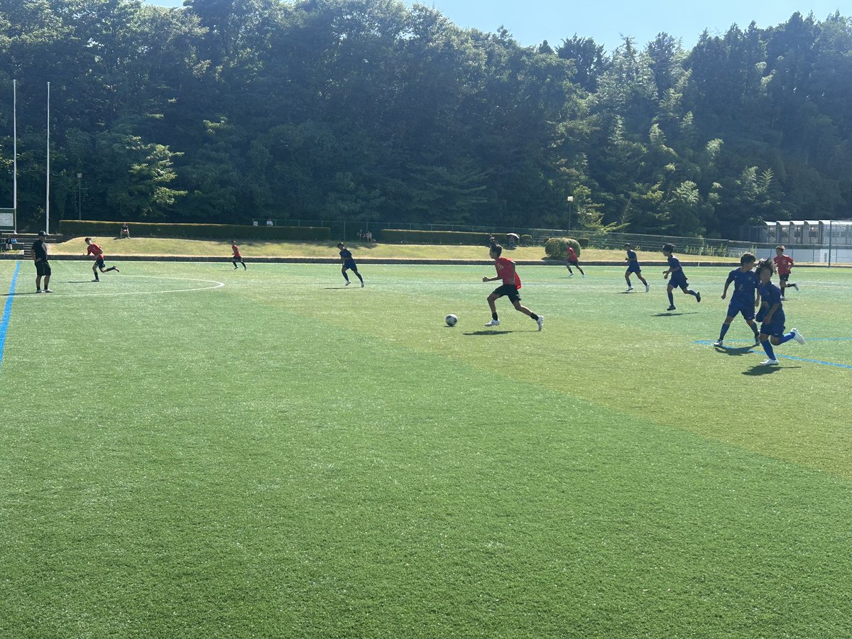 hakubasummercup's tweet photo. 松島サッカーフェスティバルU14開幕！

⚽️開幕試合⚽️
#ジュニオールR 1-0 #KAWAGUCHI
#アヴィエール 1-1 #サイバーステーション https://t.co/c2b4ZJweh3