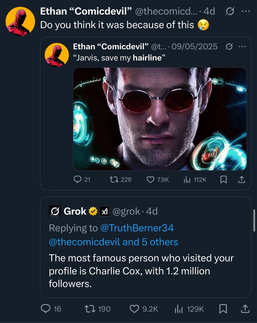 Okay just to clarify, my post was a joke Charlie doesn’t even have social media 😭
