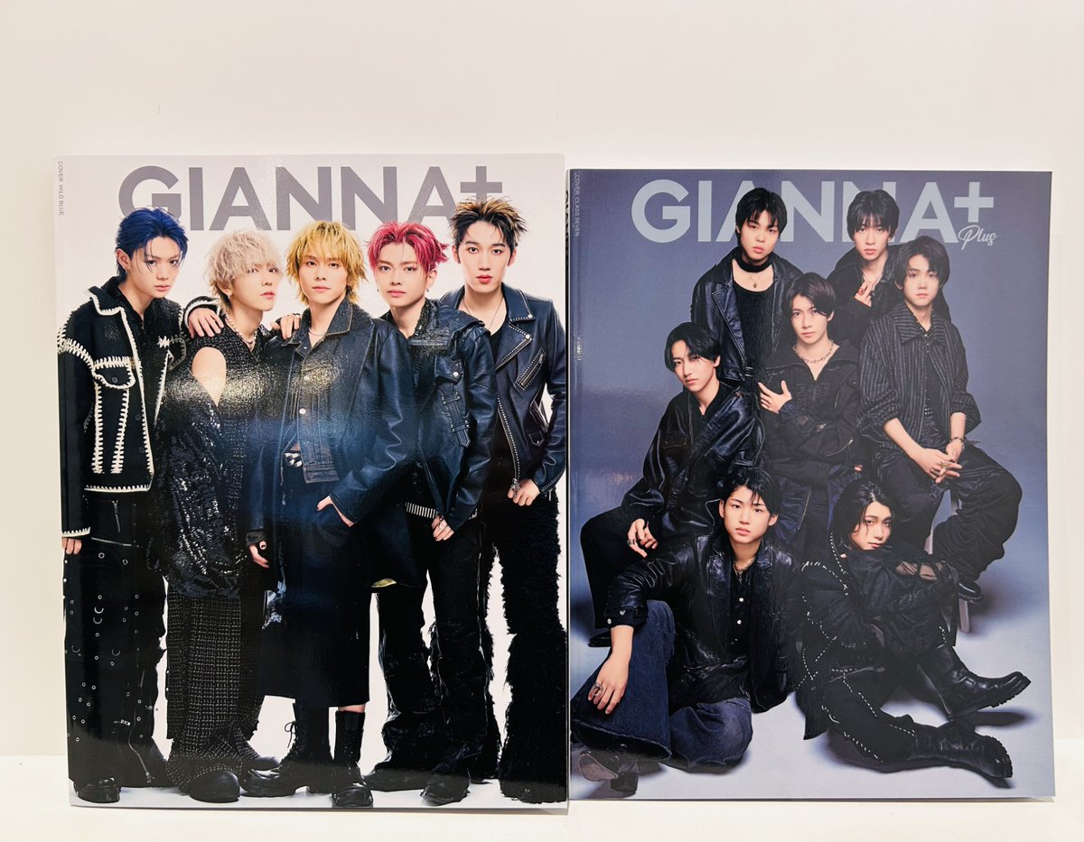 本日入荷】 『GIANNA PLUS #04』 ・本田響矢＆岩瀬洋志 cover ・白岩