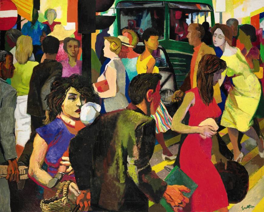 "Ammiro chi resiste, 
chi ha fatto del verbo resistere carne, sudore, sangue, 
e ha dimostrato senza grandi gesti che è possibile vivere, 
e vivere in piedi anche nei momenti peggiori.”
Luis Sepúlveda
#buongiornoinarte @atutti 
Renato Guttuso