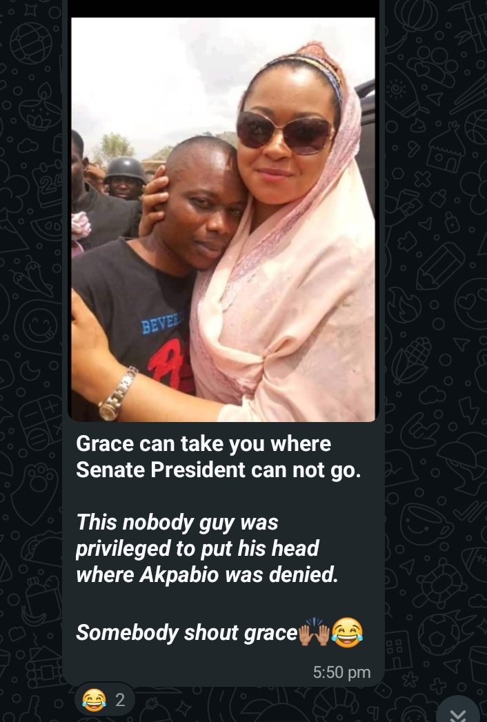 See what I saw in WhatsApp GC 😂