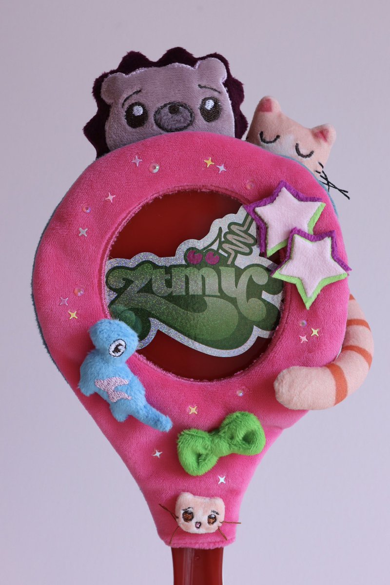 Staraoi821's tweet image. クリームで会いにいけますかをイメージにするしゃもじカバーを作ってみた

 #ずとまよファンアート