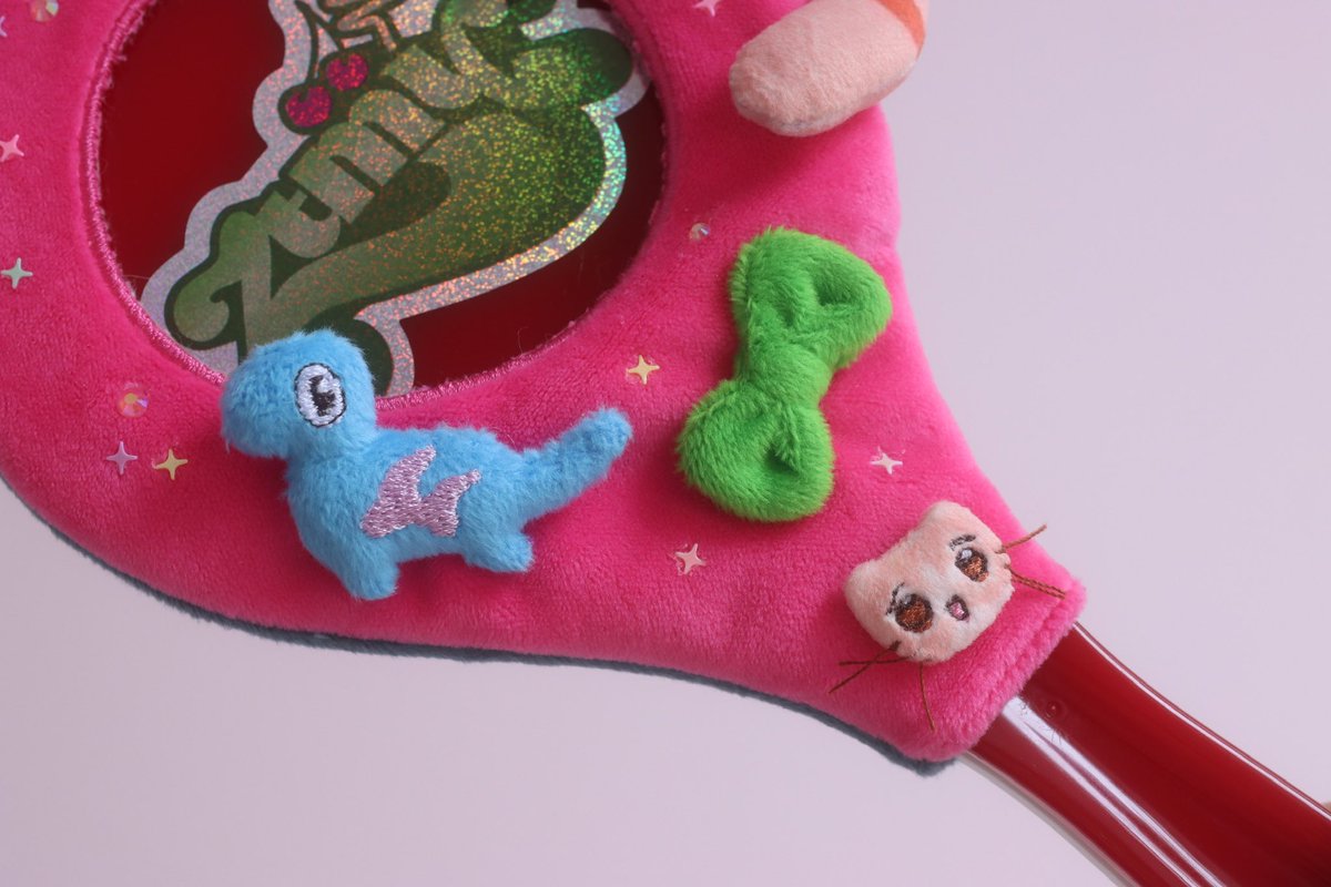 Staraoi821's tweet image. クリームで会いにいけますかをイメージにするしゃもじカバーを作ってみた

 #ずとまよファンアート