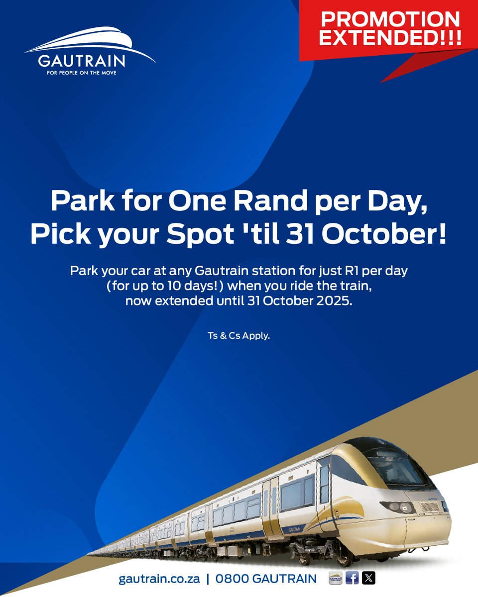 Gautrain tweet media