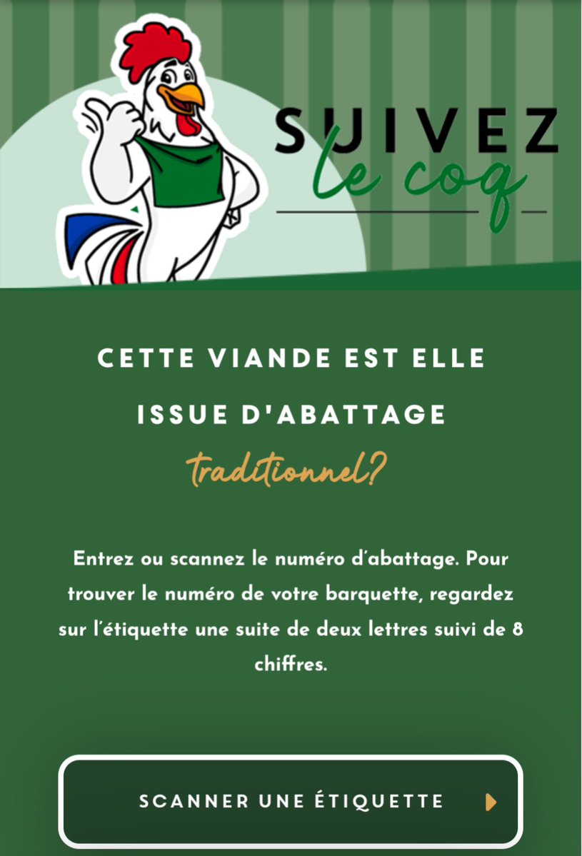 Une Bonne Droite 👊🏻 (@bonnedroite) on Twitter photo Pour être sûr que vos produits ne sont PAS halal : <a href="/suivezlecoq/">suivezlecoq.fr</a>
suivezlecoq.fr
App dispo sur android & iphone 👌🏻 Pour être sûr que vos produits ne sont PAS halal : <a href="/suivezlecoq/">suivezlecoq.fr</a>
suivezlecoq.fr
App dispo sur android & iphone 👌🏻