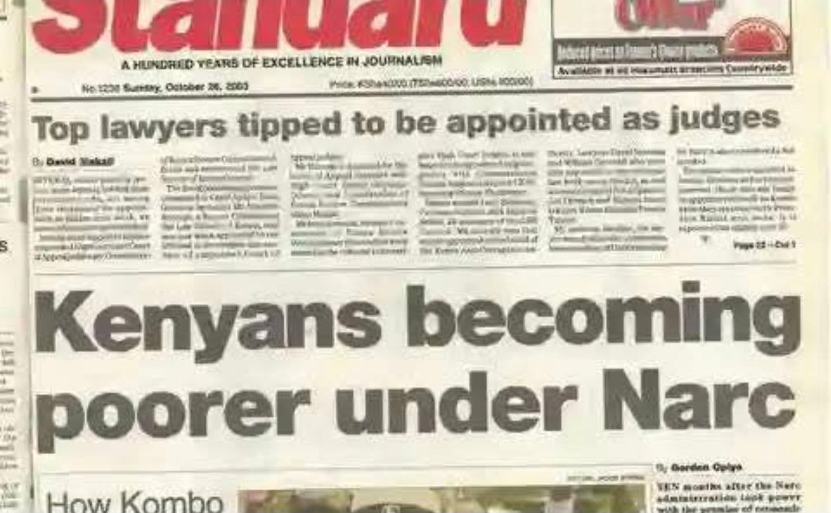 Why were Mt Kenya folks not SHOUTING  "Kibaki Wantam" or "Kibaki must go" when Kenyans were becoming poorer under Kenya's best president?