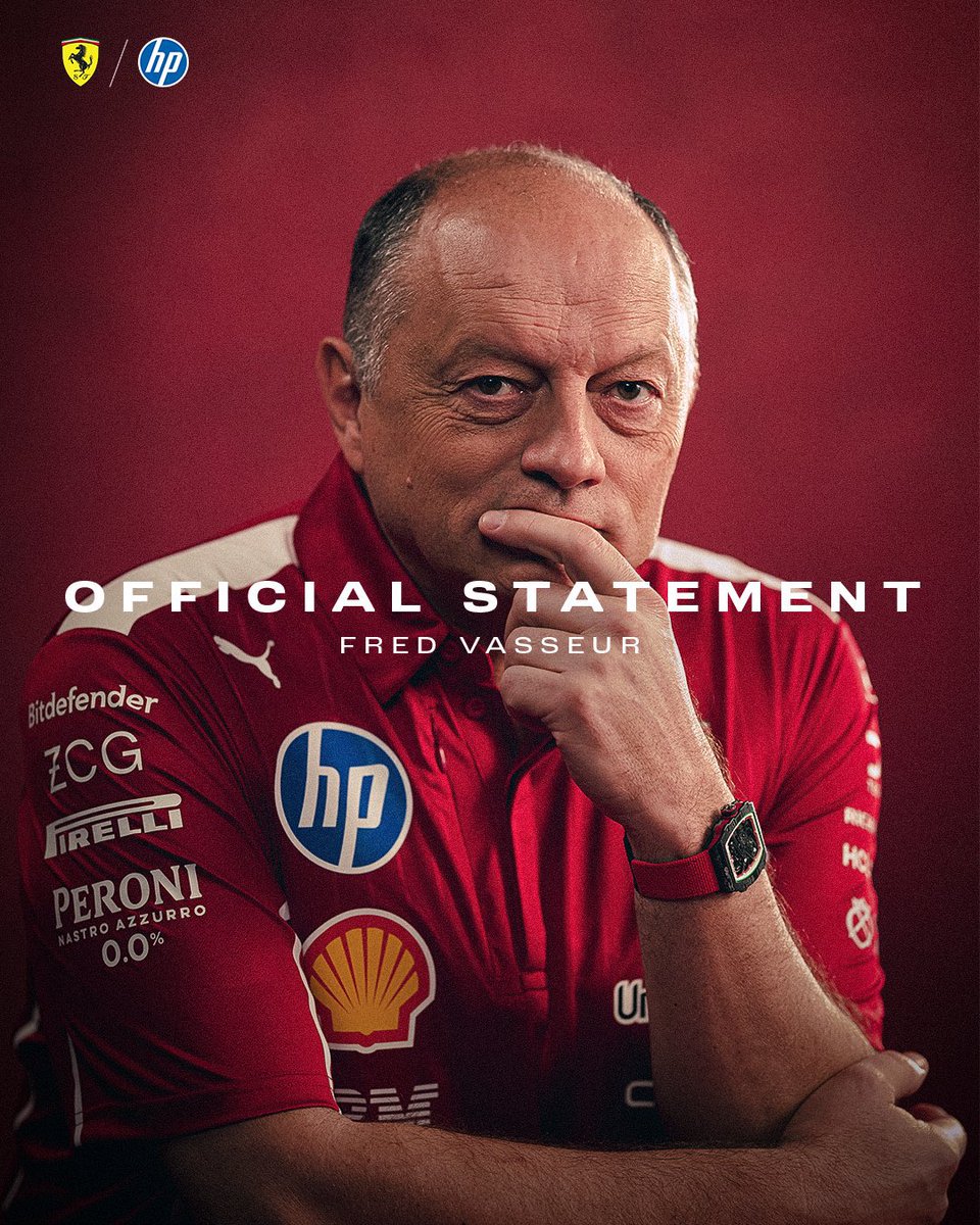 En medio de todos los rumores y justo antes del parón veraniego, Ferrari anuncia la renovación de Fred Vasseur.

Al menos para 2026, año de las nuevas regulaciones en F1.