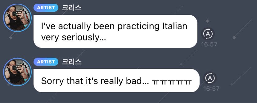 gingiiiiv's tweet image. amo sicuramente sei meglio del traduttore di ieri sera