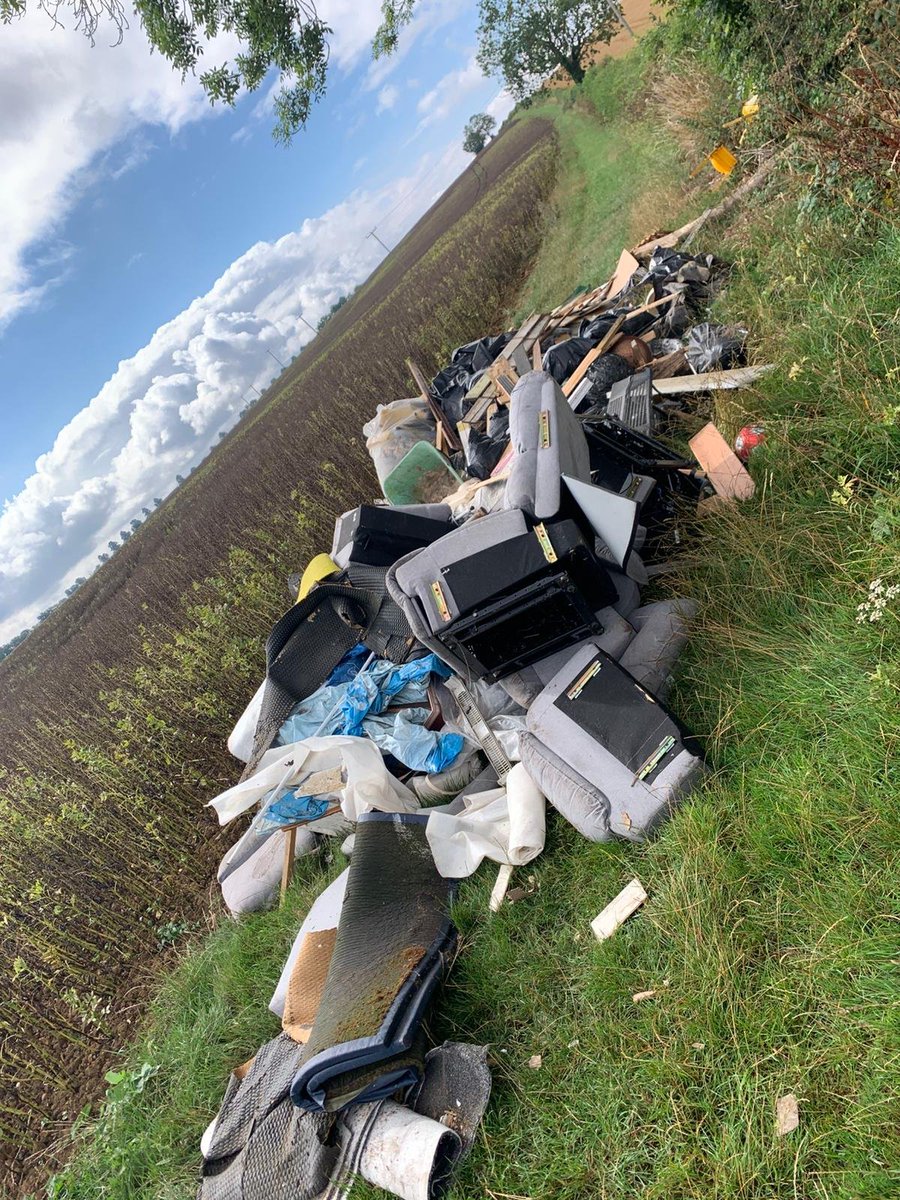Adey A (@adeysalthorp) on Twitter photo Yet another ton of fly-tipped rubbish dumped on the Estate yesterday!
*Update on the woman caught fly-tipping a month ago....
We are still waiting for a response from Northamptonshire County Council?
The cost to land owners and tax payers is obscene.
Conservation@althorp.com Yet another ton of fly-tipped rubbish dumped on the Estate yesterday!
*Update on the woman caught fly-tipping a month ago....
We are still waiting for a response from Northamptonshire County Council?
The cost to land owners and tax payers is obscene.
Conservation@althorp.com