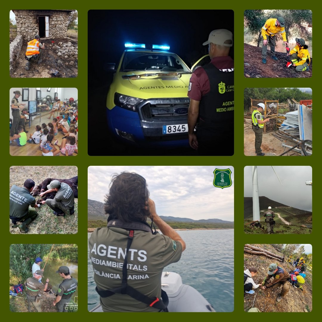 😊
Feliz #WorldRangerDay
Vocación de dar lo mejor de cada agente para la protección de la naturaleza.

Orgullo dando servicio público de custodia del patrimonio medioambiental.

Felicidad por la recompensa de ver a la ciudadanía disfrutar del medioambiente.
#PolicíaMedioambiental