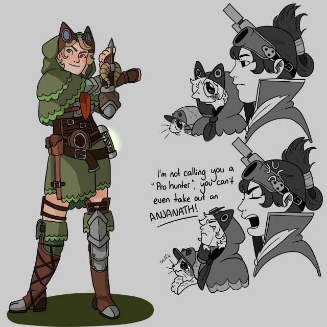 jigsaw_yer's tweet photo. Muscle memory has yet to kick in for these controls
#monsterhunter #palico #pukeipukei #fanart #mhw https://t.co/WnsLAEAgiJ