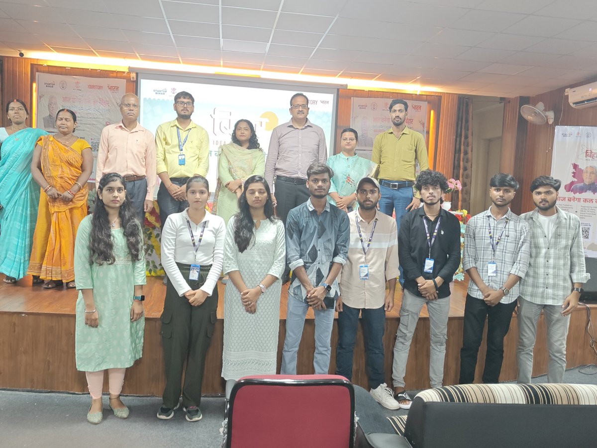 🚀 Bihar Idea Festival 2025 | Event | Gaya District

Bihar Idea Festival 2025 event in Gaya witnessed incredible energy and enthusiasm among aspiring youth!
The event spotlighted innovation, startup journeys, mentorship, and seed funding opportunities.

🌟 Brimming with passion