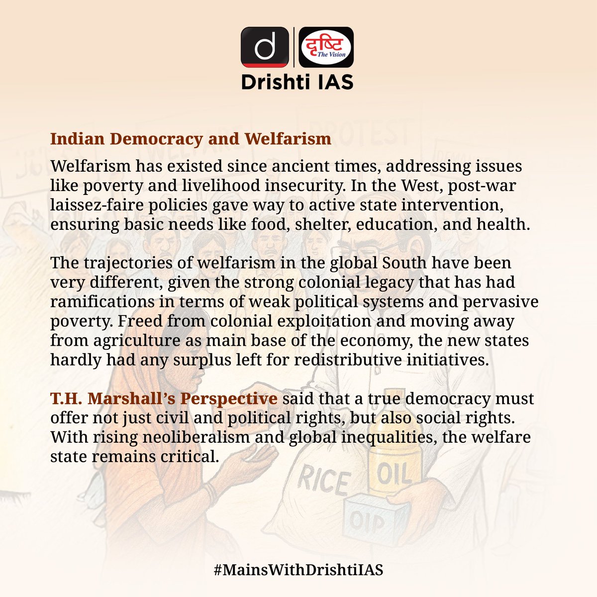 drishtiiaseng's tweet photo. As debates grow around freebies and welfare, it is crucial to understand the difference between essential welfare and populist giveaways.
#MainsWithDrishtiIAS #GS2WithDrishtiIAS #GS2 #Polity #Governance #WelfareState #PublicPolicy #IndianPolitics #FreebiesDebate #Mains2025 #UPSC #DrishtiIAS #DrishtiIASEnglish