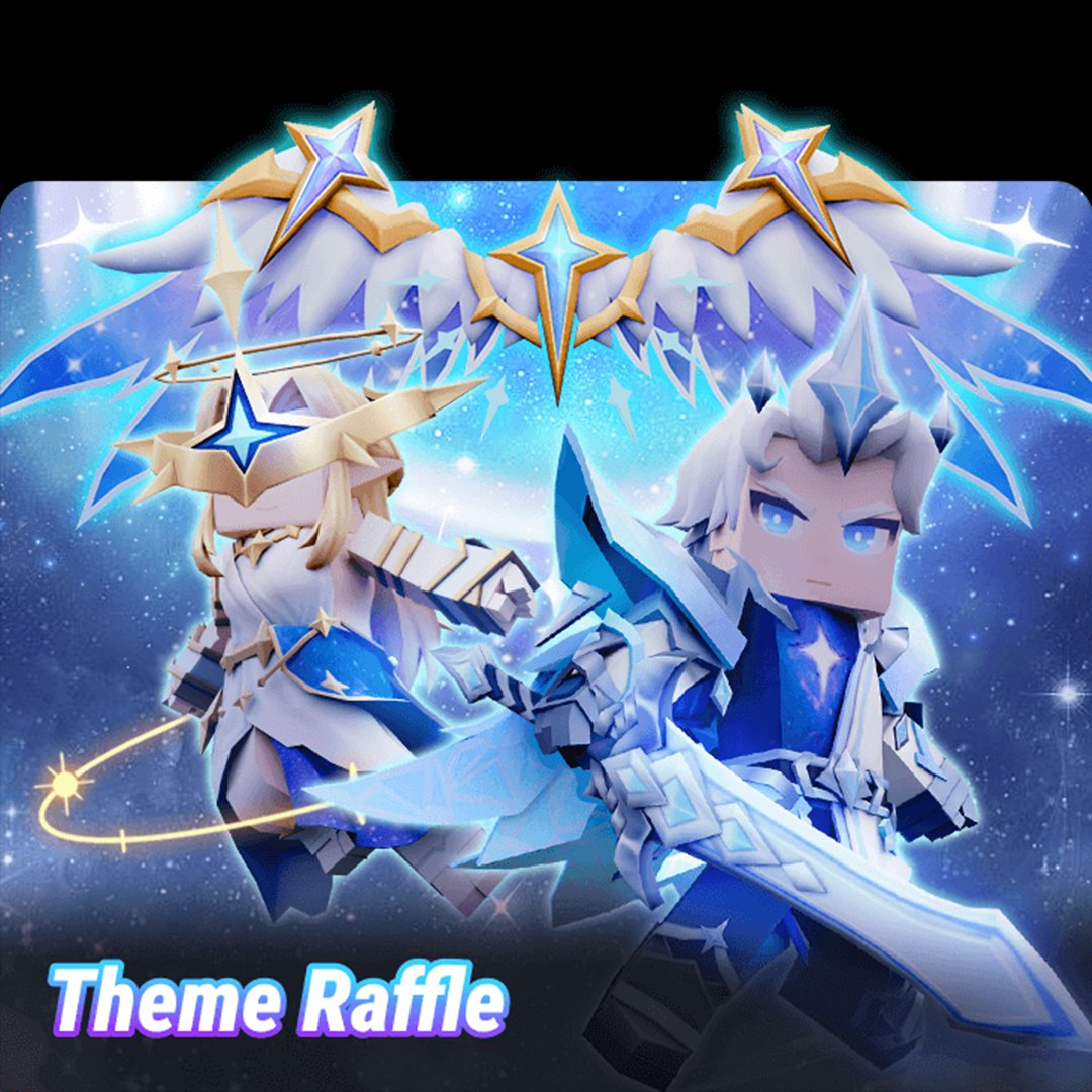 Blockmanfirst's tweet photo. 🌌 The stars are calling… Are you ready for an epic adventure?
💫 First, gear up with the Starry Legend Outfit before you blast off!
The Starry Legend Theme Raffle is now LIVE!
#blockmango #blockman #blockygames #pixelgame #game #mmorpg #dressgame #onlinegame https://t.co/ci6RyqnkRK