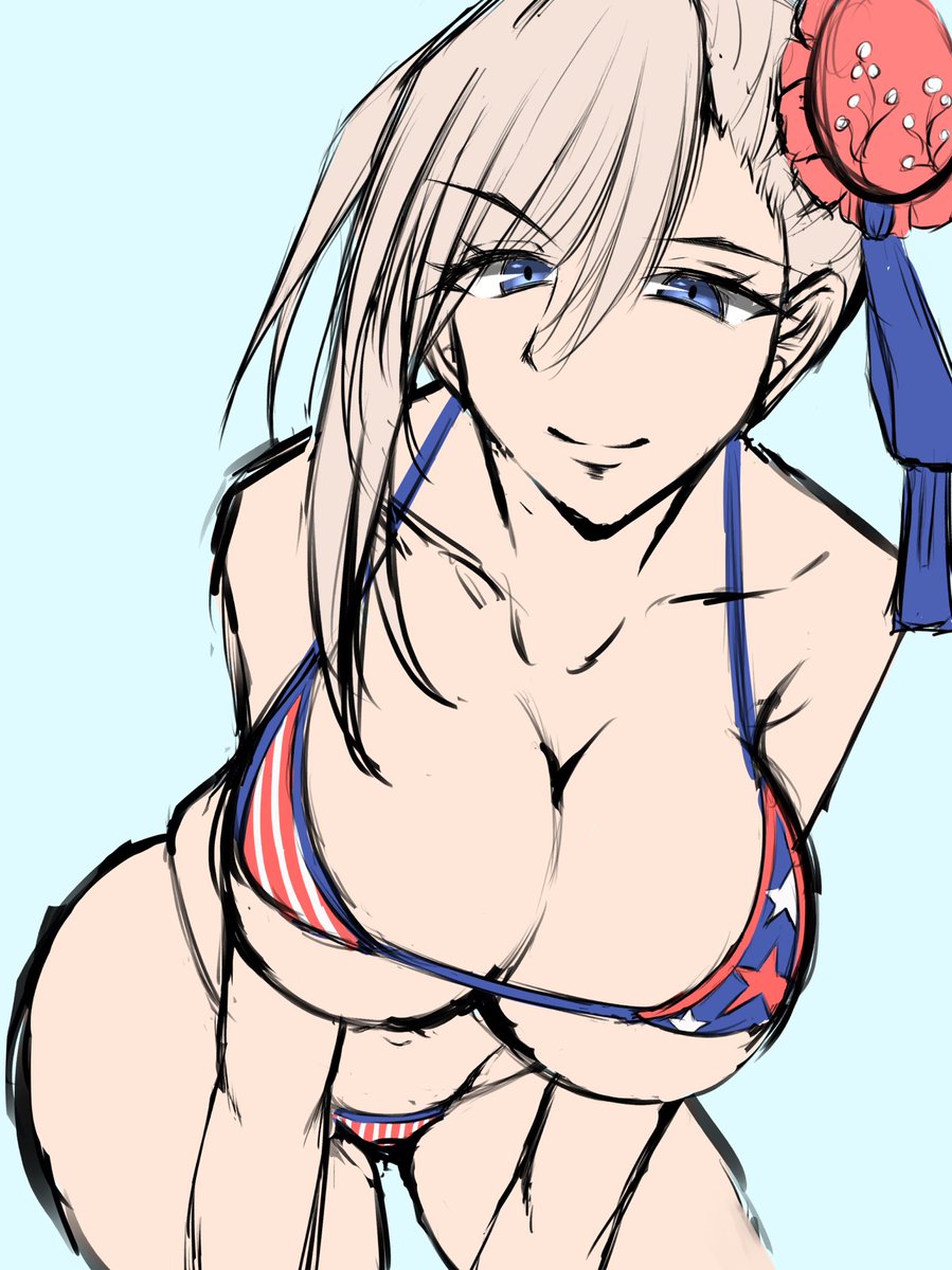 真夏の武蔵ちゃん(΄◉◞౪◟◉`) 