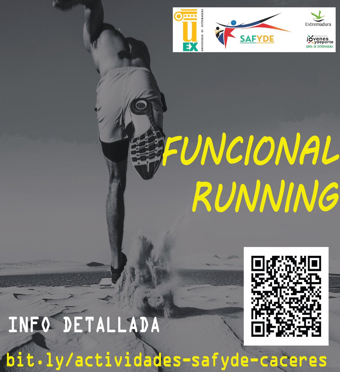 SAFYDE-UEx (@safydeuex) on Twitter photo <a href="/infouex/">UEx</a> <a href="/ExtensionUex/">Extensión Universitaria UEx</a> <a href="/SocialUex/">Consejo Social UEX</a> <a href="/jovendeportEXT/">Jóvenes y Deportes Extremadura</a> <a href="/Ivan_H_Bermejo/">Iván Herrero Bermejo</a> <a href="/FJyD/">Fundación Jóvenes y Deporte 🅵🅹🆈🅳 💚🤍🖤</a> <a href="/fcd_uex/">F CC Deporte - UEx</a> <a href="/CEUEX_/">Consejo Estudiantes UEx</a> <a href="/UExDivulga/">Cultura Científica UEx</a> <a href="/FUEx_fundacion/">FUEx (Fundación Universidad-Sociedad de la UEx)</a> <a href="/RRII_UEx/">UEx International</a> <a href="/SepyeUEx/">Servicio de Prácticas y Empleo UEx</a> <a href="/PanduroJUAN/">JUAN PANDURO</a> <a href="/MiguelMadrugaV/">MiguelMadruga</a> <a href="/EPCC_Unex/">Escuela Politécnica CC</a> <a href="/moisestejed/">Moisés Tejedor D.</a> FUNCIONAL RUNNING - <a href="/infouex/">UEx</a> - CAMPUS CÁCERES
Visita nuestra web safyde.unex.es/funciones/acti… <a href="/infouex/">UEx</a> <a href="/ExtensionUex/">Extensión Universitaria UEx</a> <a href="/SocialUex/">Consejo Social UEX</a> <a href="/jovendeportEXT/">Jóvenes y Deportes Extremadura</a> <a href="/Ivan_H_Bermejo/">Iván Herrero Bermejo</a> <a href="/FJyD/">Fundación Jóvenes y Deporte 🅵🅹🆈🅳 💚🤍🖤</a> <a href="/fcd_uex/">F CC Deporte - UEx</a> <a href="/CEUEX_/">Consejo Estudiantes UEx</a> <a href="/UExDivulga/">Cultura Científica UEx</a> <a href="/FUEx_fundacion/">FUEx (Fundación Universidad-Sociedad de la UEx)</a> <a href="/RRII_UEx/">UEx International</a> <a href="/SepyeUEx/">Servicio de Prácticas y Empleo UEx</a> <a href="/PanduroJUAN/">JUAN PANDURO</a> <a href="/MiguelMadrugaV/">MiguelMadruga</a> <a href="/EPCC_Unex/">Escuela Politécnica CC</a> <a href="/moisestejed/">Moisés Tejedor D.</a> FUNCIONAL RUNNING - <a href="/infouex/">UEx</a> - CAMPUS CÁCERES
Visita nuestra web safyde.unex.es/funciones/acti…