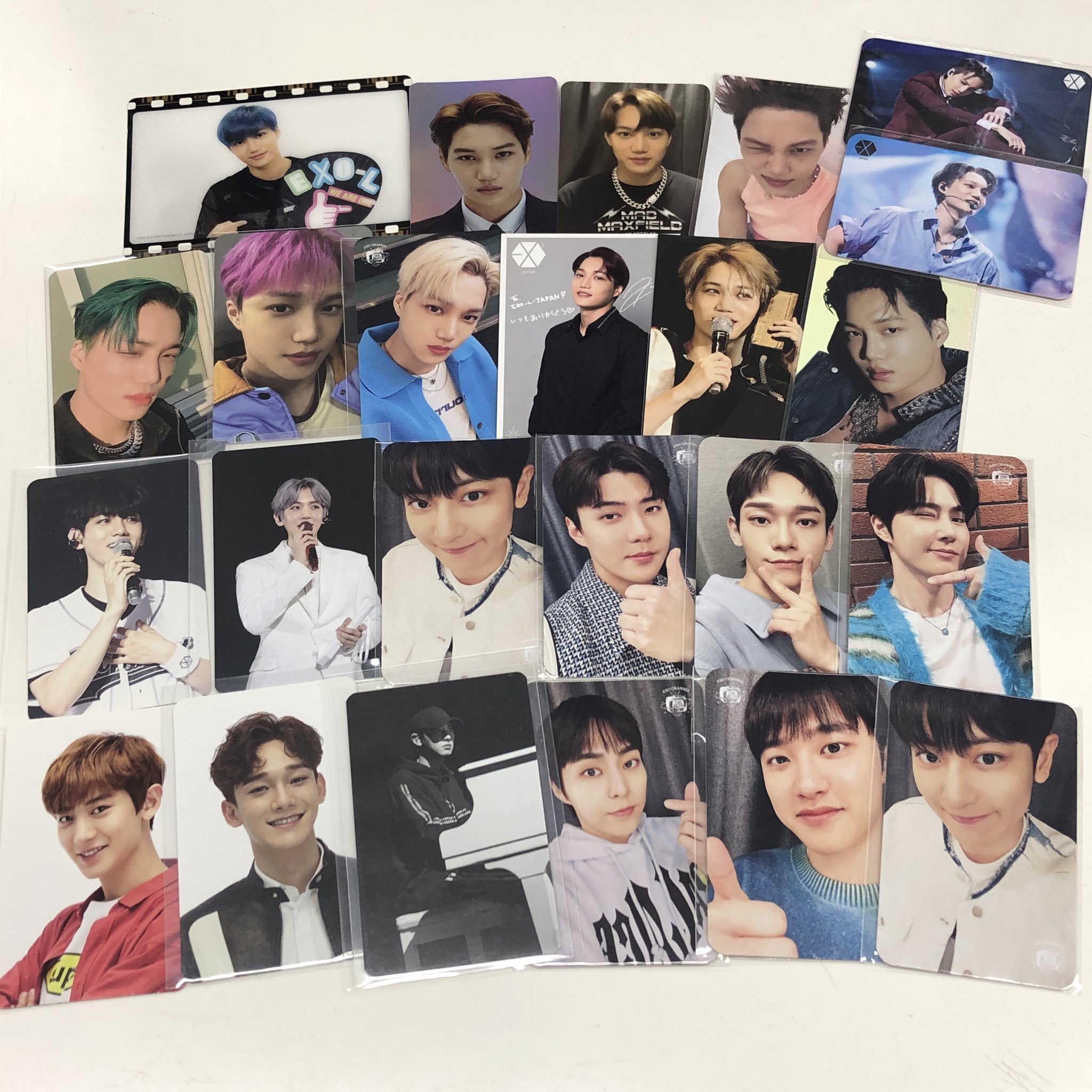 KAION EXO KAI ソウルコン VIP トレカ EXO's photocard lists | ot9 on X: 