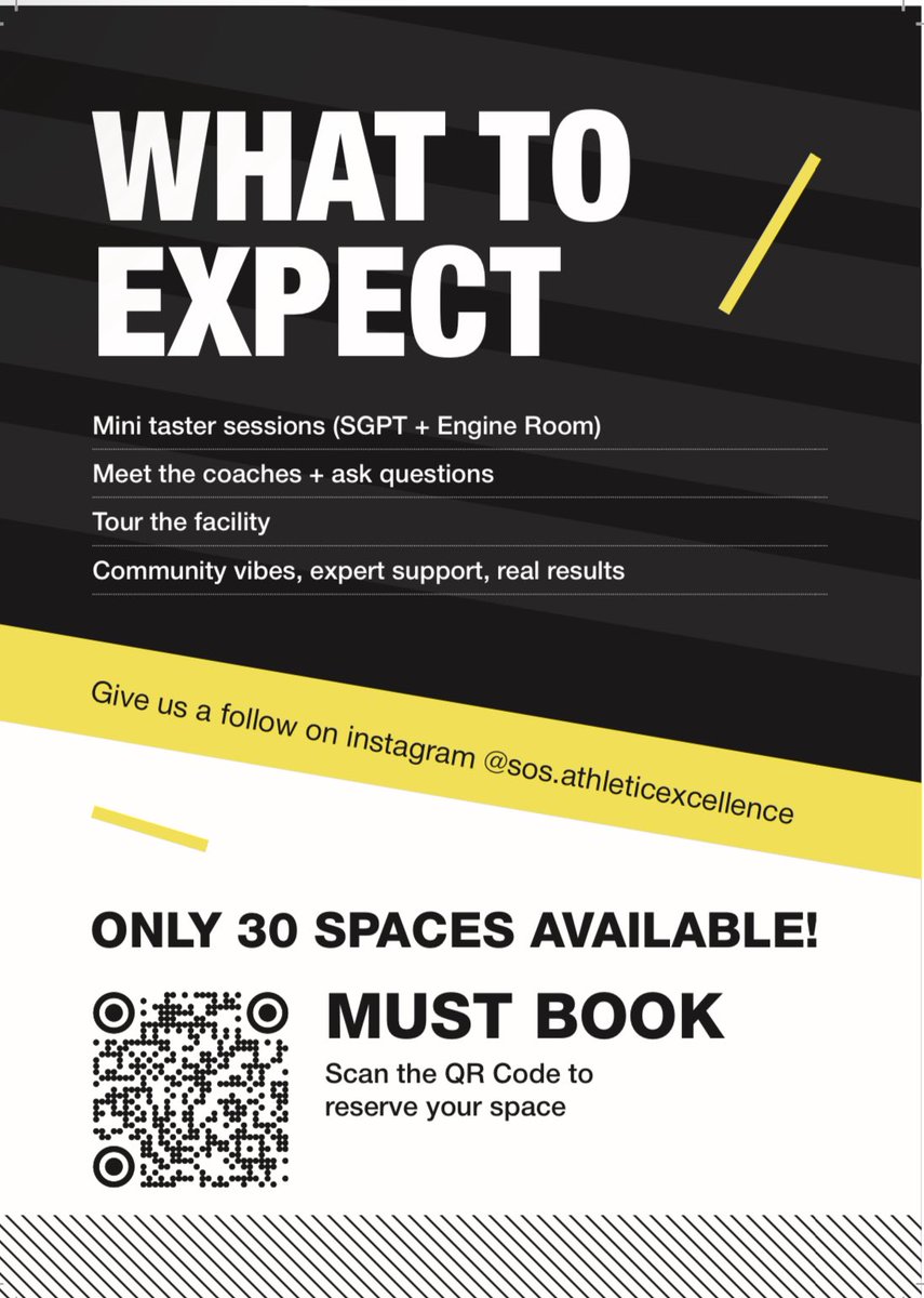We’re hosting an open day on Sunday for anyone interested in finding out more about what we do and how we can help. 

Come on down for a workout, a presentation some cake and positive vibes 

Comment below if you’re keen or tag anyone interested 💪 #OpenDay