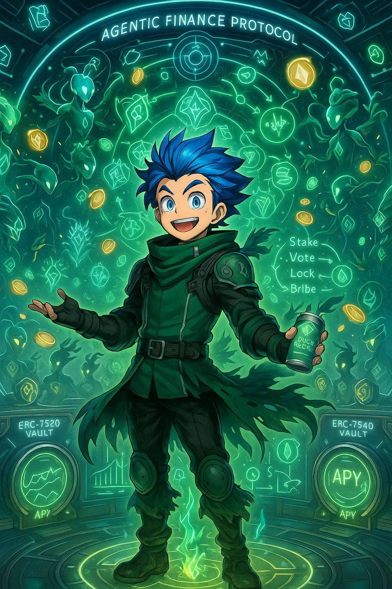 Bribes? 
Vaults? 
AI agents managing your bags while you touch grass?

Almanak just dropped the playbook for agentic finance and it’s not your average token economy. This is bribe-to-earn on giga-brain mode.

- Build a strategy with AI Swarm
- Deploy it, attract LPs
- Performance