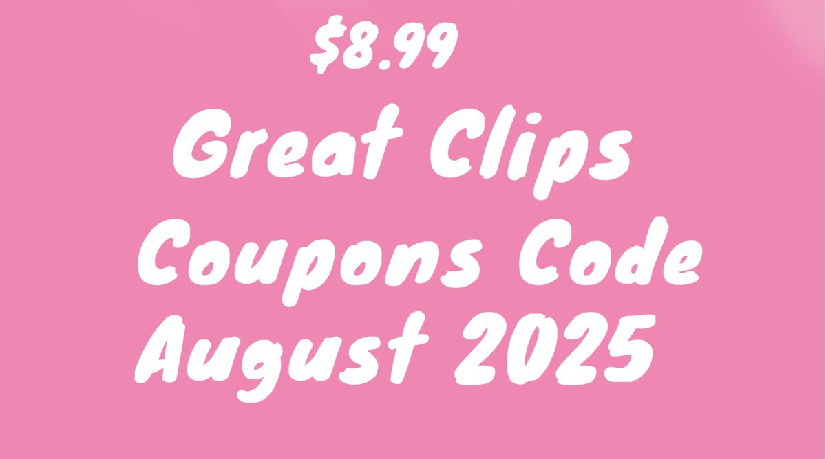 Get ready for a fresh look! 💇‍♀️ Grab your $5 Great Clips coupon August 2025 and save on your next haircut. Find 9.99 Great Clips near me &amp; snag those Great Clips haircut coupons today! #GreatClips #HaircutDeals #AugustSavings #GreatClipsCoupons2025 #GreatClips