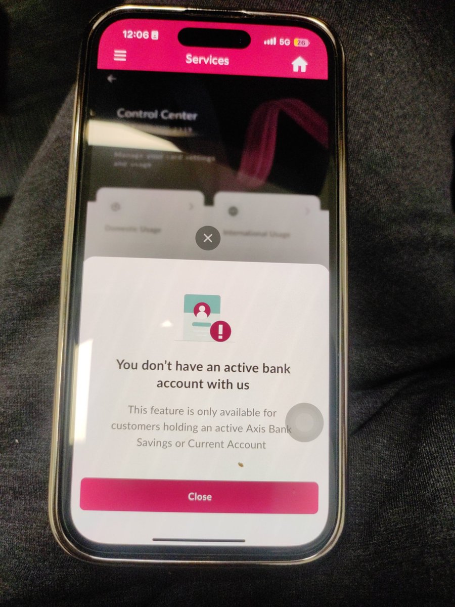 CSAkshayGrover's tweet photo. @AxisBank want to deactivate an auto debit service on credit card but it says it is available for saving account customer, please help https://t.co/YuwKBiCvFy
