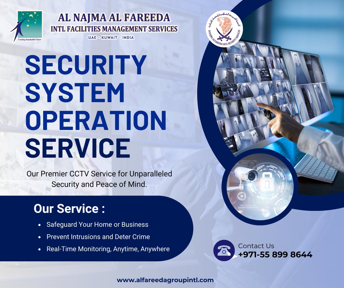FareedaNajma's tweet image. &quot;24/7 surveillance, zero blind spots. Our expert CCTV operators ensure your safety is never compromised. Trust us to watch over what matters most.&quot;

#CCTVOperator #SecuritySurveillance #24x7Monitoring #SafeAndSecure #FacilitySecurity #EyesOnSecurity #ANAFSecurity #Mind #CCTV