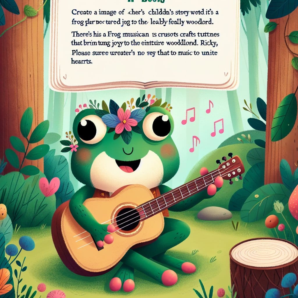 El cuento de la rana que tocaba la guitarra -  cuentomania.net/el-cuento-de-l…