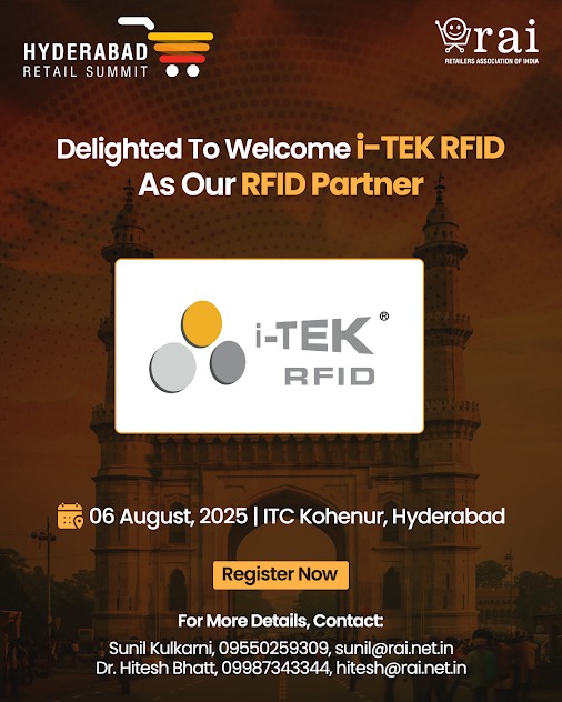 Powering the future of retail through intelligent automation and connected experiences, we’re excited to welcome i-TEK RFID as our RFID Partner for the Hyderabad Retail Summit 2025!

With 25 years of transformative innovation, Infotek Software &amp; Systems Pvt. Ltd. (i-TEK RFID) has