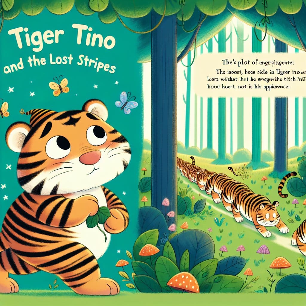 Tigre Tino y las rayas perdidas -  cuentomania.net/tigre-tino-y-l…