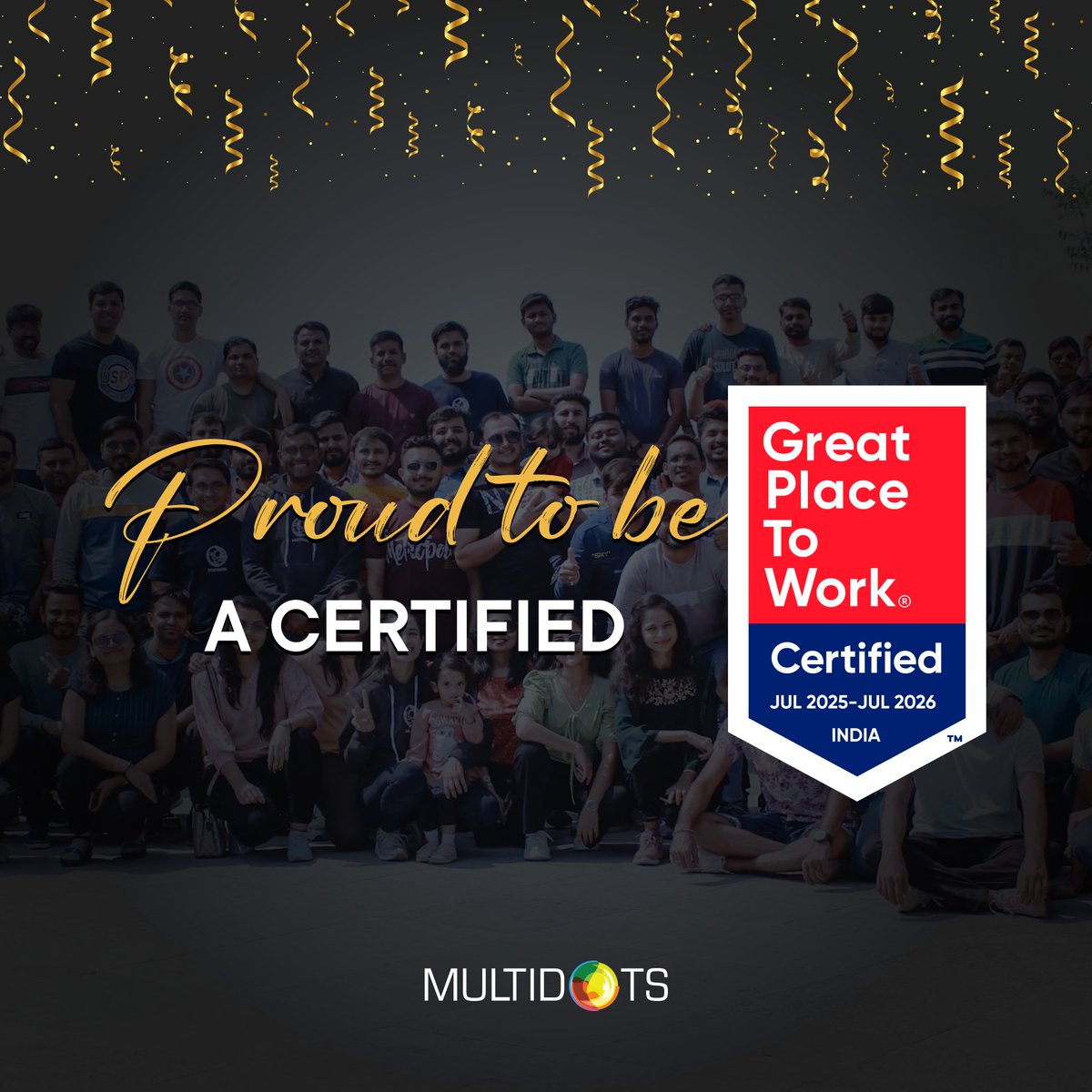 We’re officially a Great Place to Work for the 4th year in a row! 🎉

It’s more than just a badge; it reflects the culture we’ve built and the amazing people who bring it to life every day.

Huge thanks to our fantastic team for valuing people, purpose, and progress. 👏