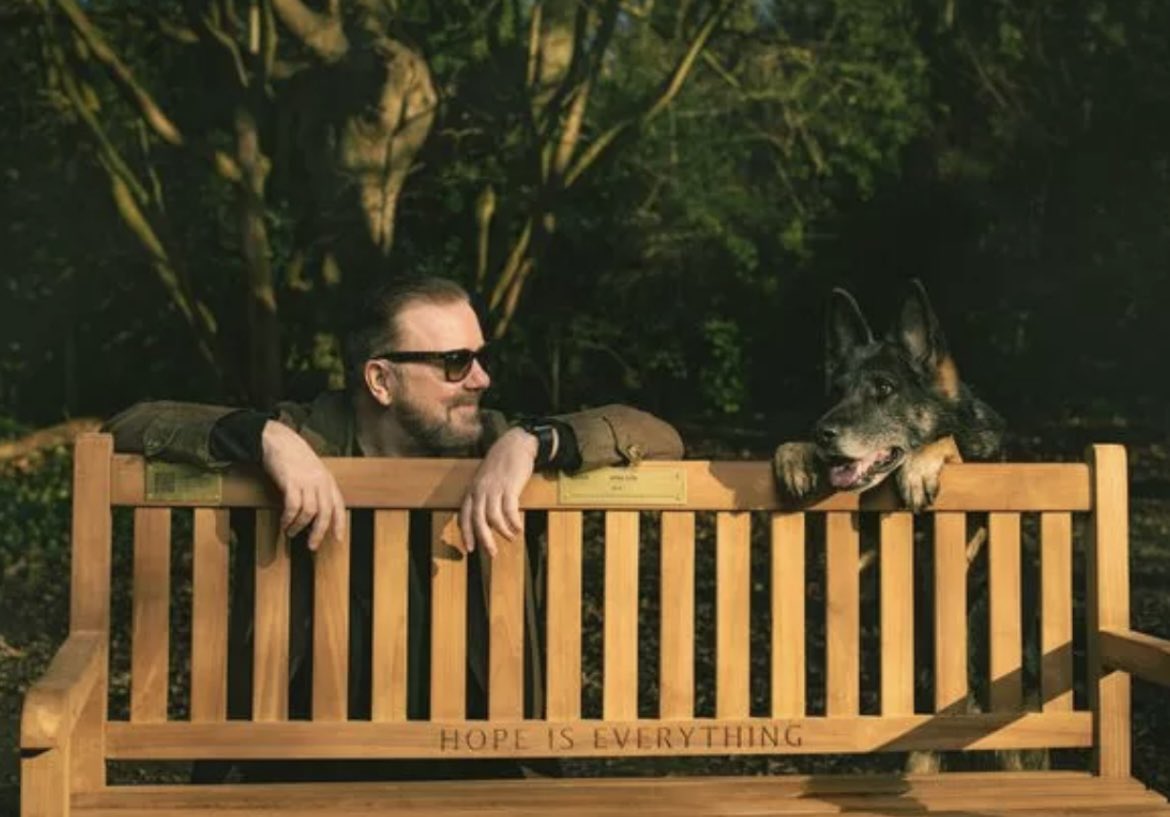 After Life is the greatest advertisement for bringing a dog into your life.

“She saved my life.”

#AfterLife