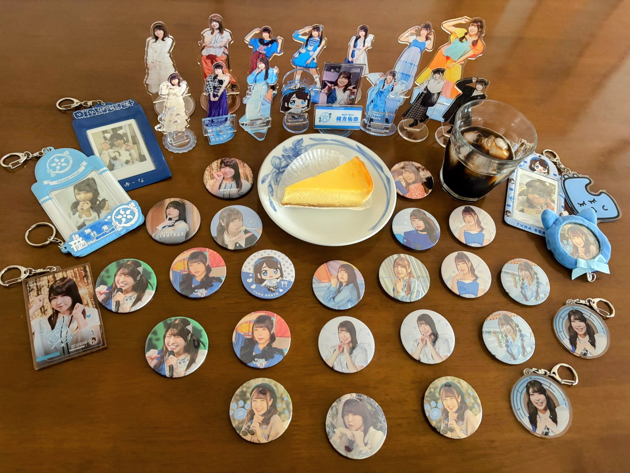 DIALOGUE+ダイアローグ緒方佑奈 缶バッジ セット1 緒方佑奈さん缶バッジセット DIALOGUE+ダイアローグ緒方佑奈