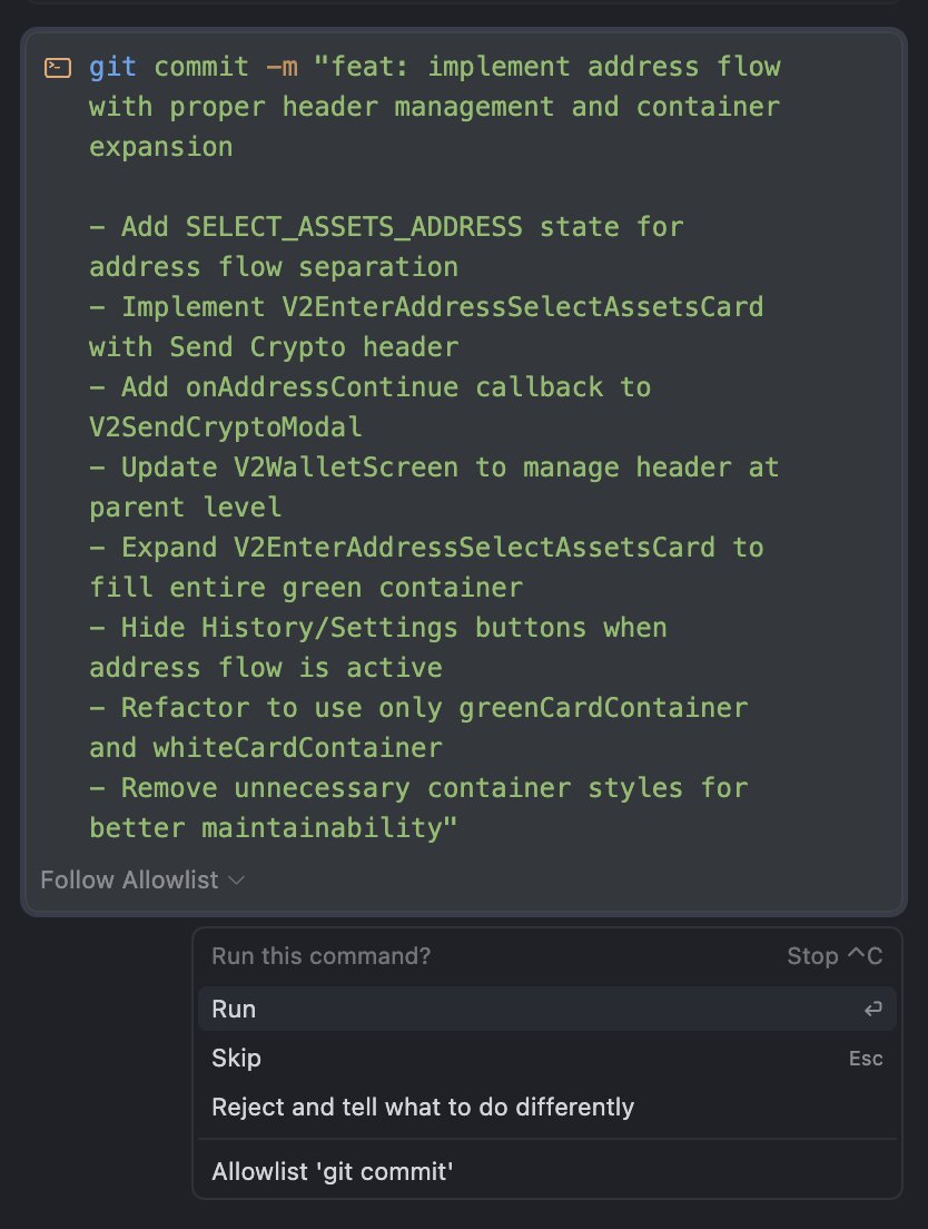devso_the_coder's tweet image. Really liking the new Cursor update.
It shows a full commit preview and makes writing clean git messages super easy.
Feels like having a smart helper while coding
#git #buildinpublic