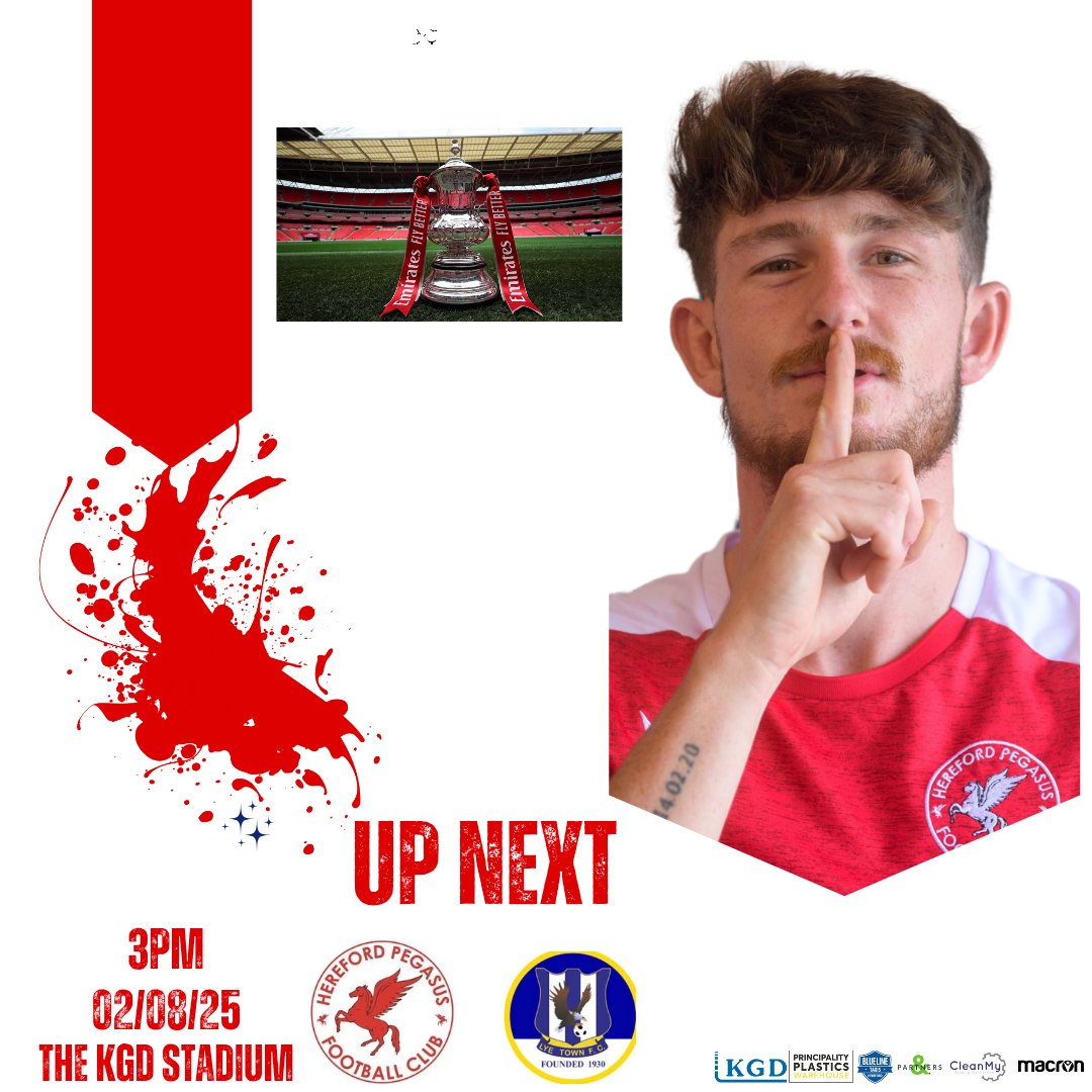 Hereford Pegasus FC (@herefordpegasus) on Twitter photo Emirates FA Challenge Cup
Extra Preliminary Round
<a href="/lyetownfc1930/">Lye Town Football Club</a>
🍺 Bar Open
🫔 Food Available
#UTP
Get down to the KGD and support the lads! Emirates FA Challenge Cup
Extra Preliminary Round
<a href="/lyetownfc1930/">Lye Town Football Club</a>
🍺 Bar Open
🫔 Food Available
#UTP
Get down to the KGD and support the lads!