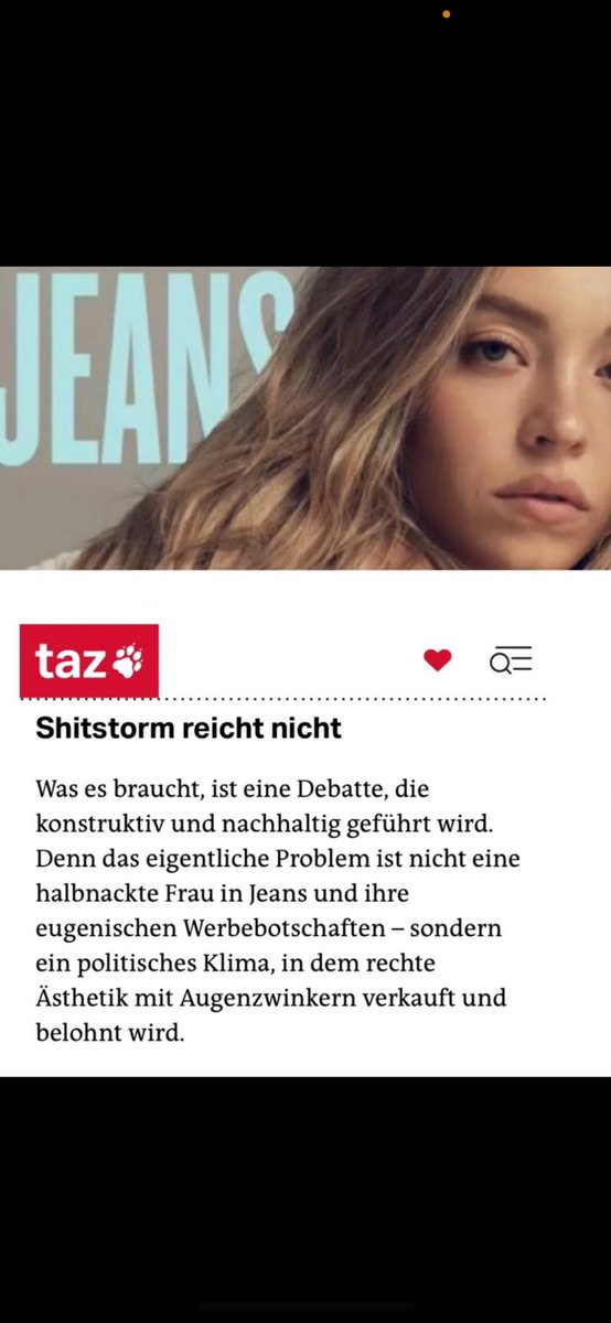 Tja liebes <a href="/tazgezwitscher/">taz</a> leider geht euer Versuch alles als „rechts“ darzustellen mir gewaltig am A**** vorbei. 
Eure „woke“ Politik ist vorbei!