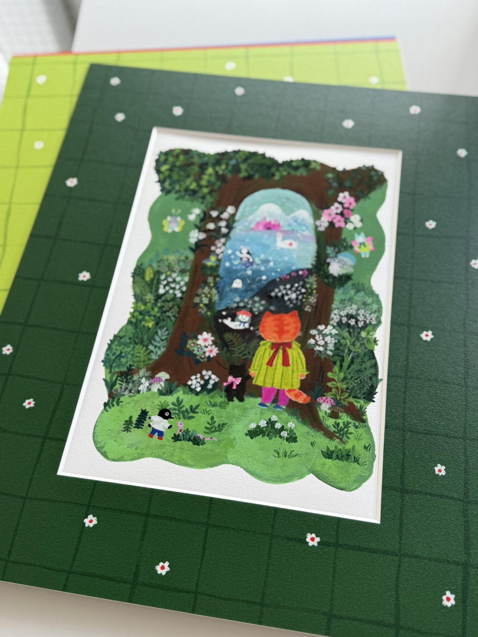 北岸由美　雨傘　mushroom 香港　kitagishi Yumi yumi kitagishi