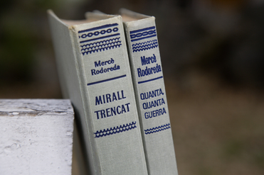 📖 DESCOBRINT MERCÈ RODOREDA
𝓛𝓮𝓼 𝓯𝓾𝓵𝓵𝓮𝓼 𝓭𝓮 𝓡𝓸𝓶𝓪𝓷𝔂à
Itinerari, que partirà del bust de Mercè Rodoreda, a l'inici del poble, ens permetrà resseguir l'última etapa de l'obra de Rodoreda
.
📅 Dissabte 9 d'agost
🕛 Hora: 18.00 h
✍ Tiquets: entradas.codetickets.com/entradas/rodor…
