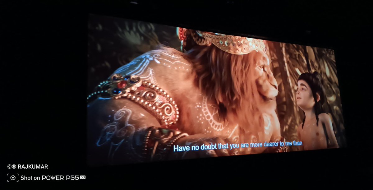 rajkkummari's tweet photo. Pure Goosebumps in first 30 minutes and last 30 minutes. Theater is HF
It made with pure devotion
#SamC BGM major plus point of the movie
Seeing Narasimha Swamy, I am getting pure goosebumps and roar in the theater

4.5 out 5.

Om Namo Bhagwate Vasudevay Namah
#MahavatarNarsimha https://t.co/y8wUU3nx5r