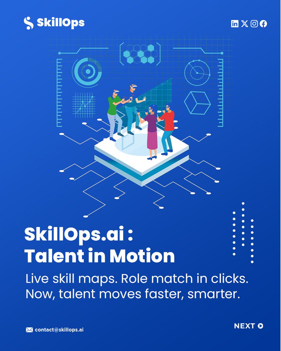 skillops_ai's tweet image. Retention &amp;gt; Recruitment.
SkillOps.ai transforms internal mobility from a blind shuffle into a strategic shift — driven by data, not guesswork.

#FutureOfWork #InternalMobility   #SkillOpsAI #WorkforcePlanning #AIinHR