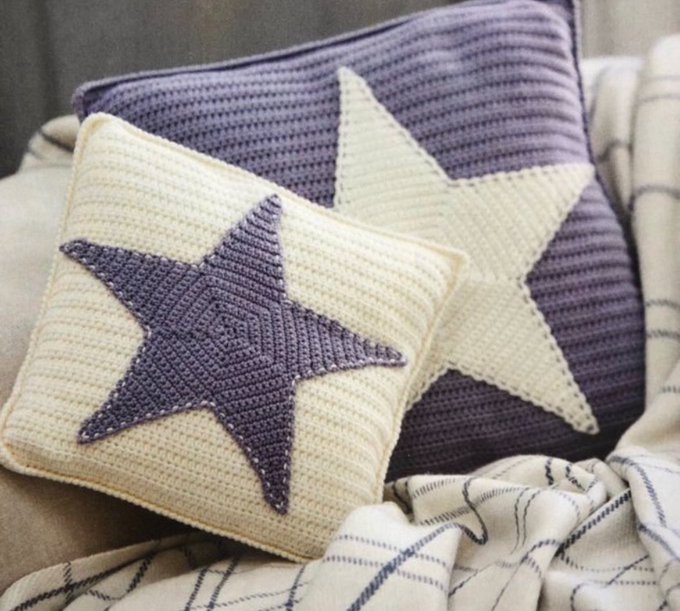 Crochet Star Cushions ⭐️💜⭐️

These cushions in two sizes would be a great project to start crocheting for a beginner. Imagine the colour combinations you could make these in as gifts or for around your home 🧶

#MHHSBD #craftbizparty #earlybiz #UKMakers

dwcrochetpatterns.etsy.com/listing/107809…