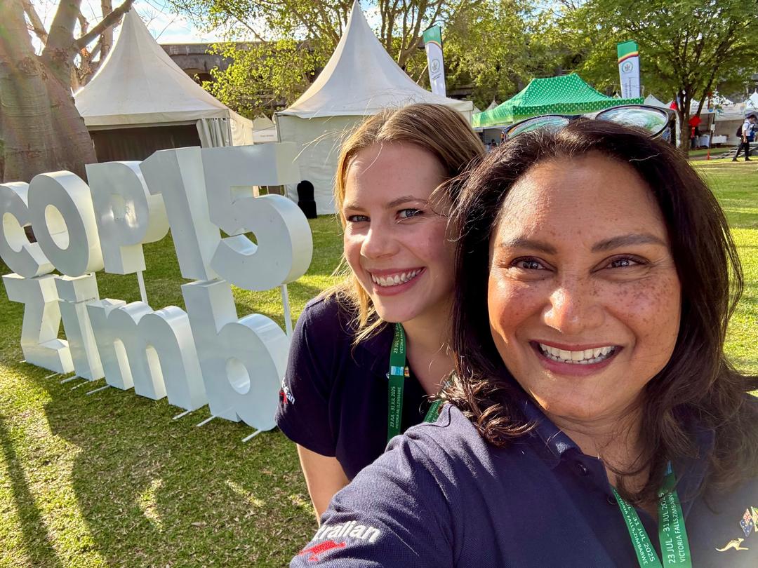 AusEmbZim's tweet image. Thrilled to have joined more than  1️⃣7️⃣0️⃣ other countries from all around the 🌎 for #COP15 @RamsarConv in #VicFalls #MosioaTunya 🇿🇼 to 💪🏼wetland conservation efforts &amp;amp; sustainable use of these vital ecosystems.