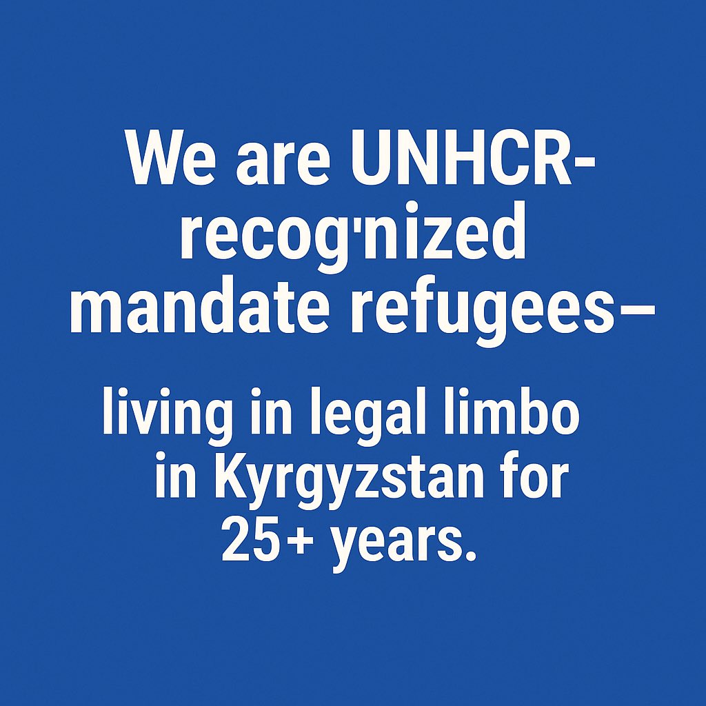 Afghan refugees of UNHCR in Kyrgyzstan (@afghan_rf) on Twitter photo 📌 In #Kyrgyzstan, the Ombudsman’s Office restores documents for vulnerable citizens — including those with Soviet passports — in just 2 days. No UNHCR help needed.
It works because state protection exists.
Meanwhile, UNHCR <a href="/UNHCR_Cent_Asia/">UNHCR Central Asia</a> remains absent where it’s most needed: 📌 In #Kyrgyzstan, the Ombudsman’s Office restores documents for vulnerable citizens — including those with Soviet passports — in just 2 days. No UNHCR help needed.
It works because state protection exists.
Meanwhile, UNHCR <a href="/UNHCR_Cent_Asia/">UNHCR Central Asia</a> remains absent where it’s most needed: